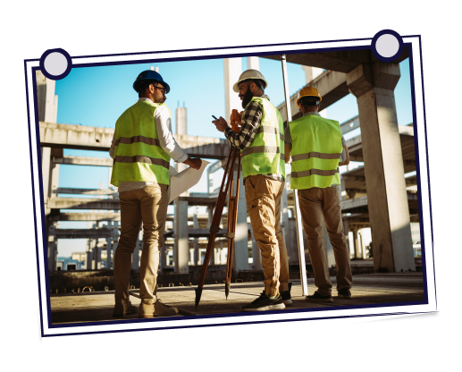 A woman waves during a video call on a yellow computer while a man leans over the desk, smiling.