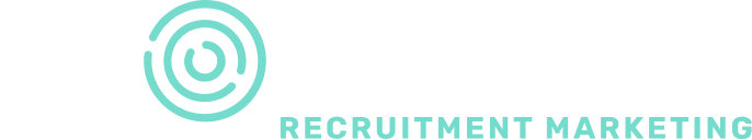 Logo with concentric circles and text 