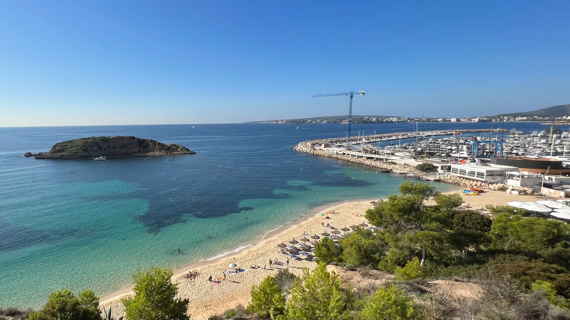 Picture of coastal area of Mallorca Spain where the Mallorca Art School is located