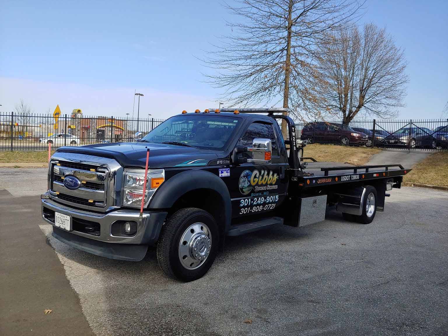 Off-Road Tow Truck — Capitol Heights, MD — Gibbs Towing Service
