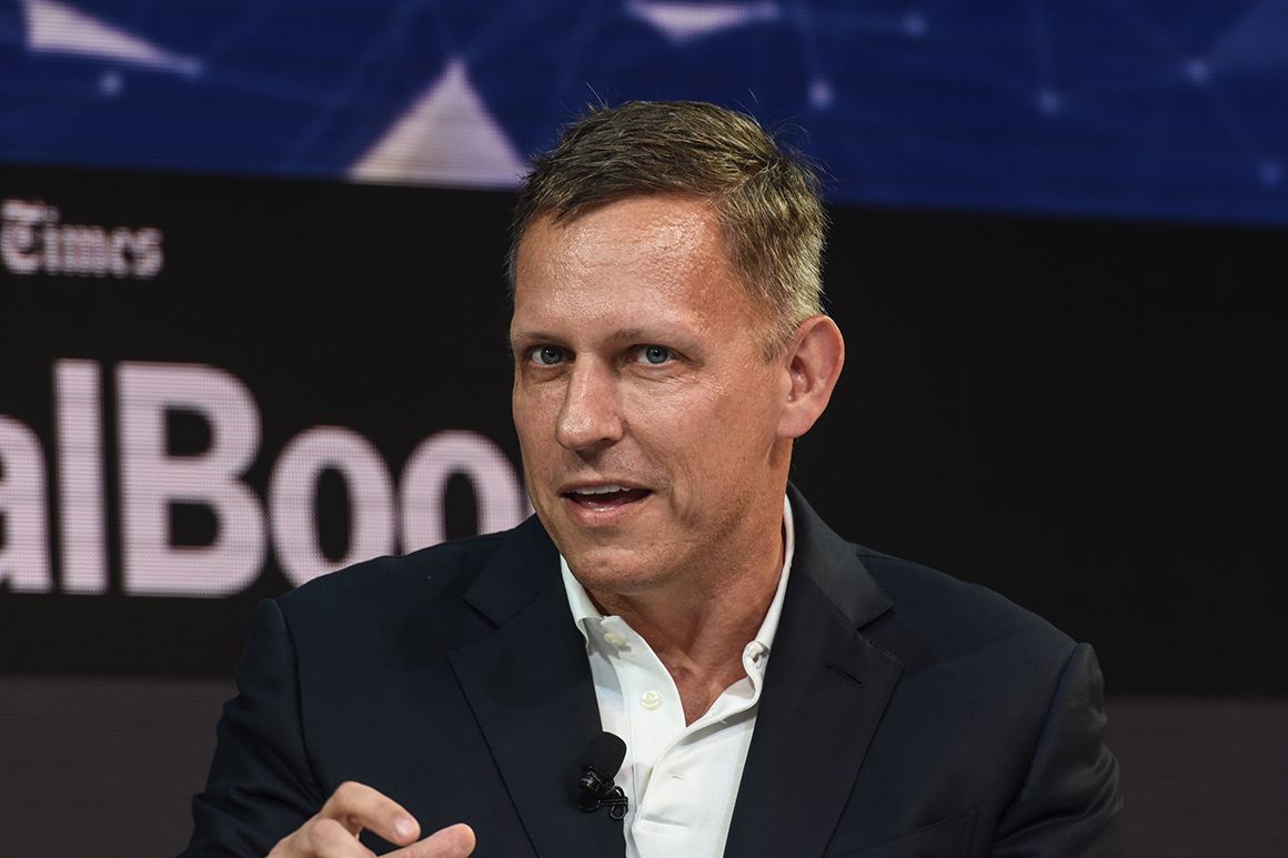 Peter Thiel, gay billionaire