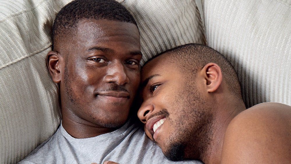 black gay couple