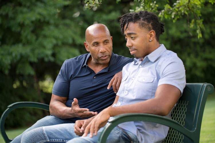 african-american gay couple