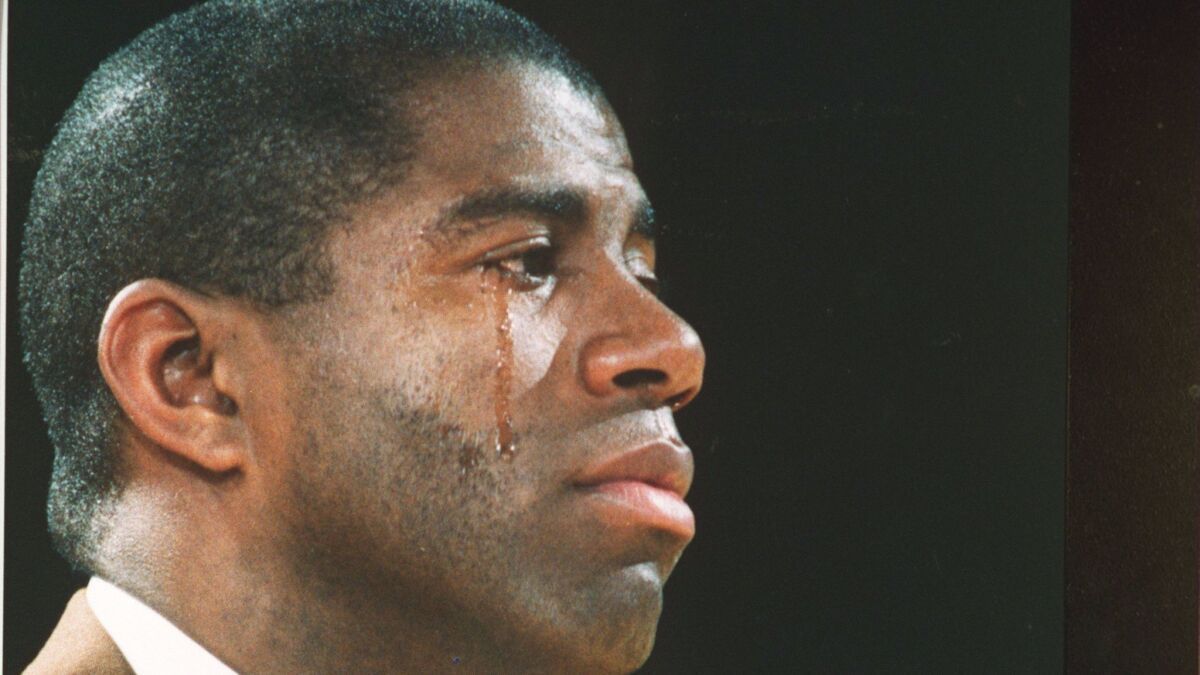 Chronology of HIV 1991 Magic Johnson has aids