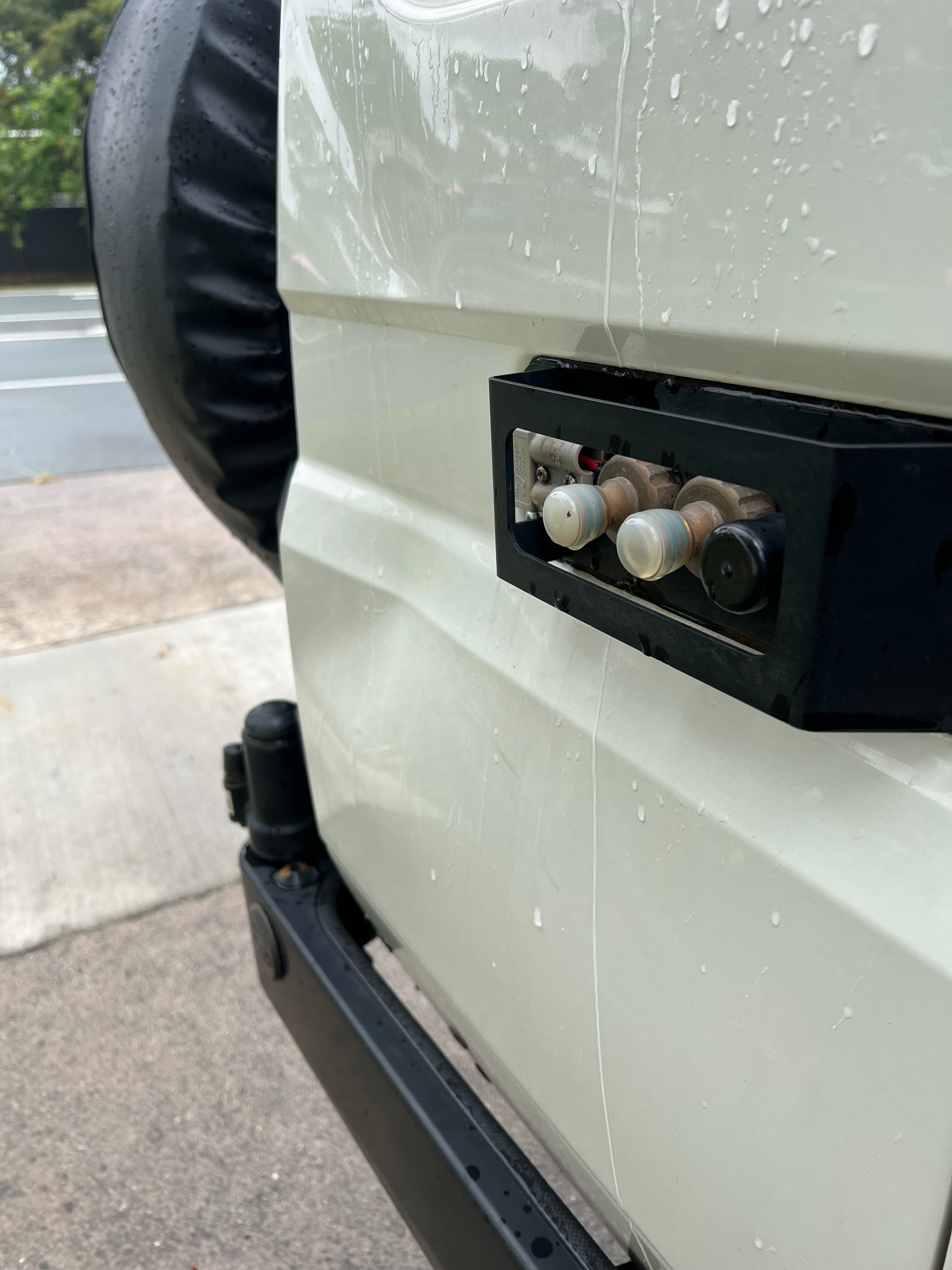 White Van With A Dent 3 — Dent Repair Specialist in Kunda Park, QLD