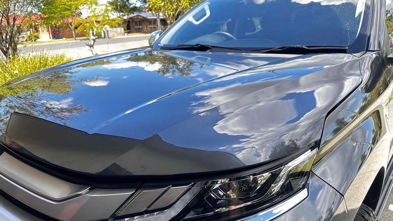 White Car Door Panel After — Professional Dent Repair in Buderim, QLD