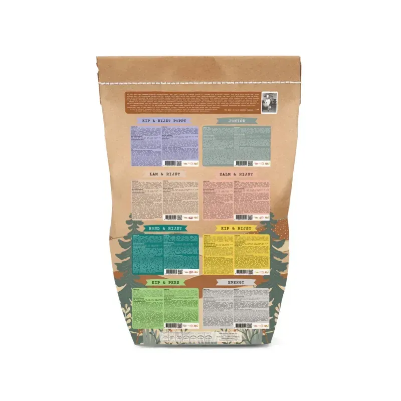 Kivo Kip & Rijst koudgeperste brok 14 kg