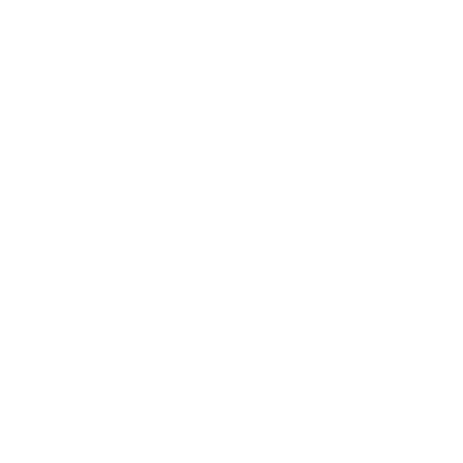 A white clock icon