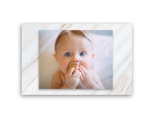 Cute baby stacked metal prints image