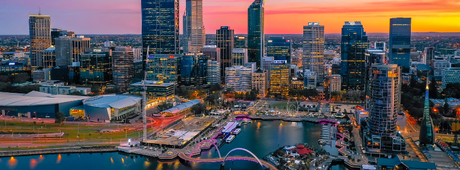 Perth at night