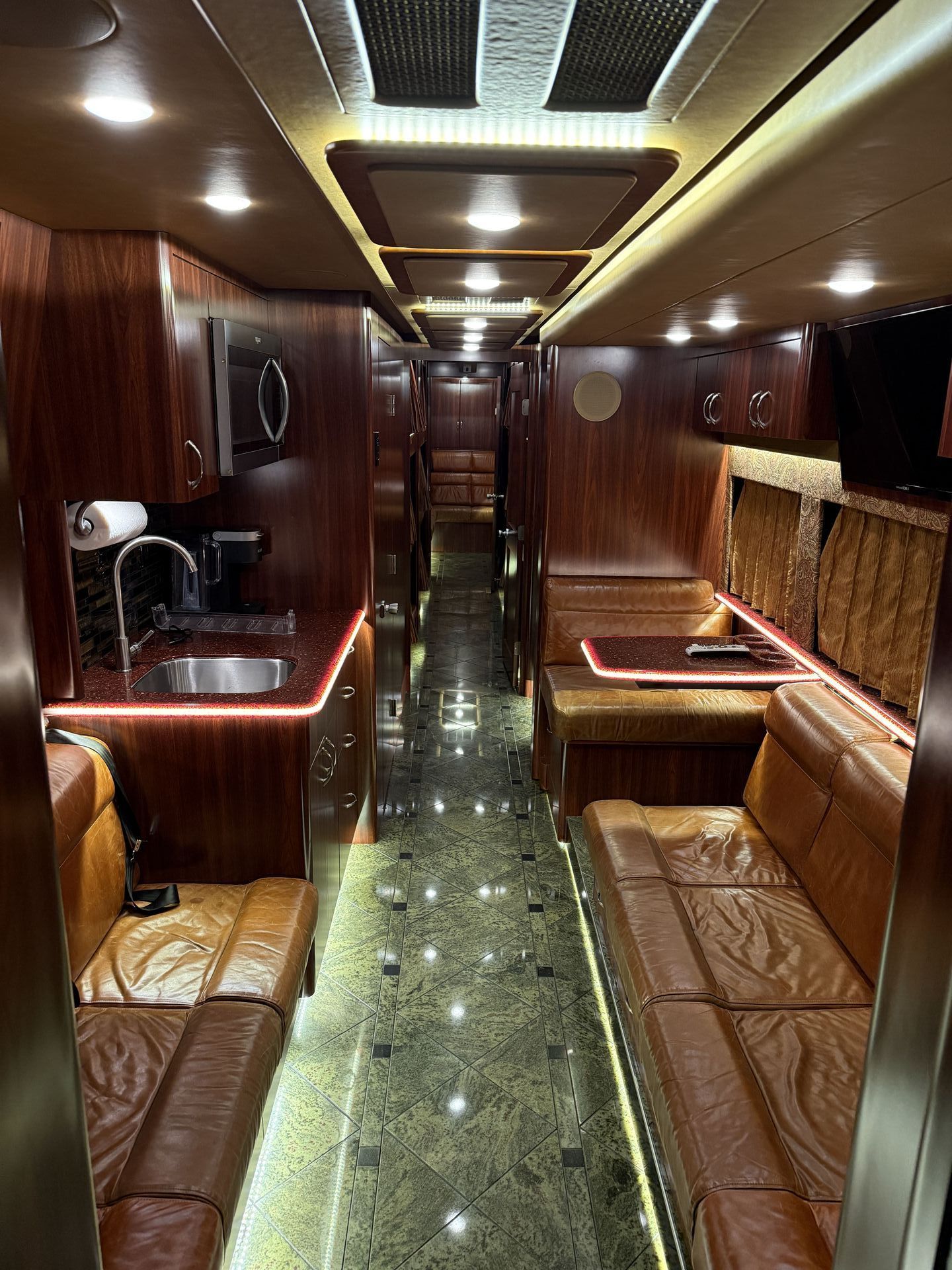 Celebrity coach rental