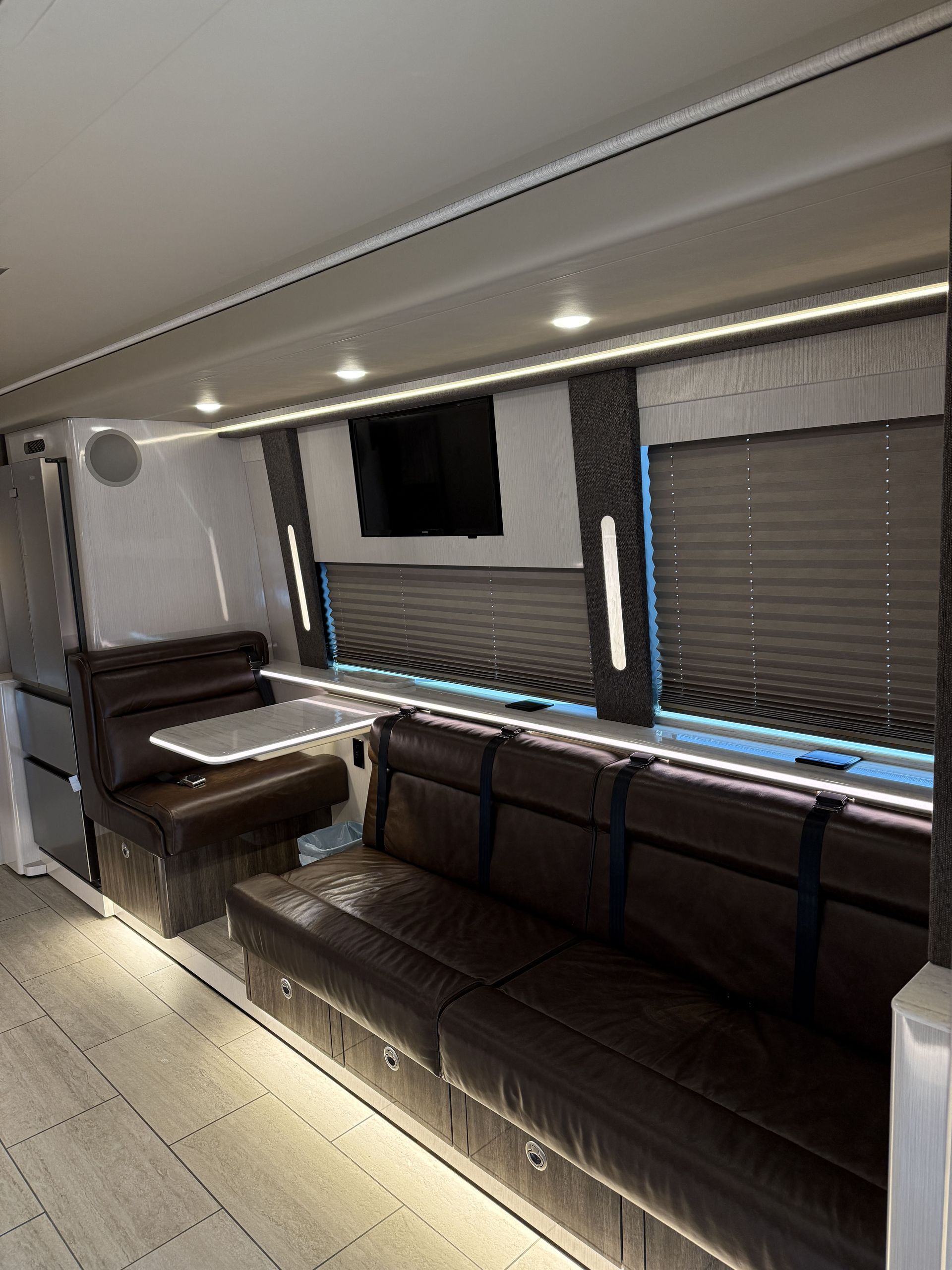 Luxury coach fleet