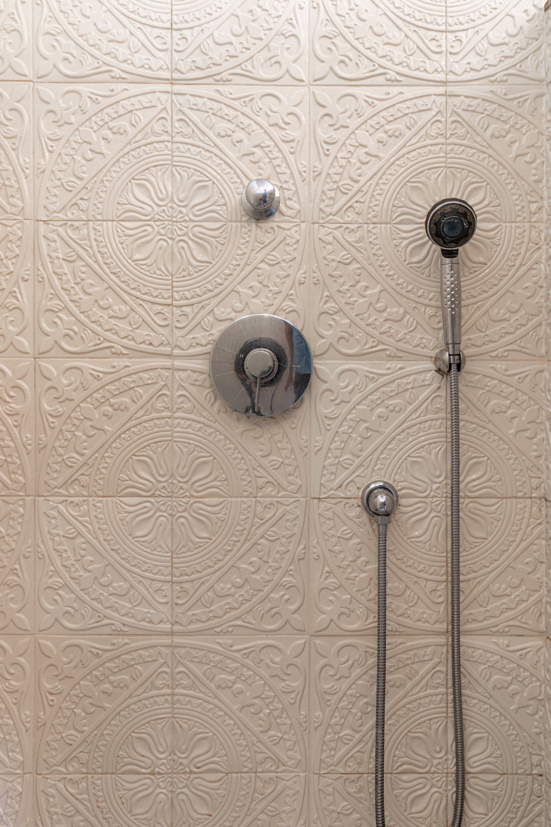 Beautiful tile features in state college interior design