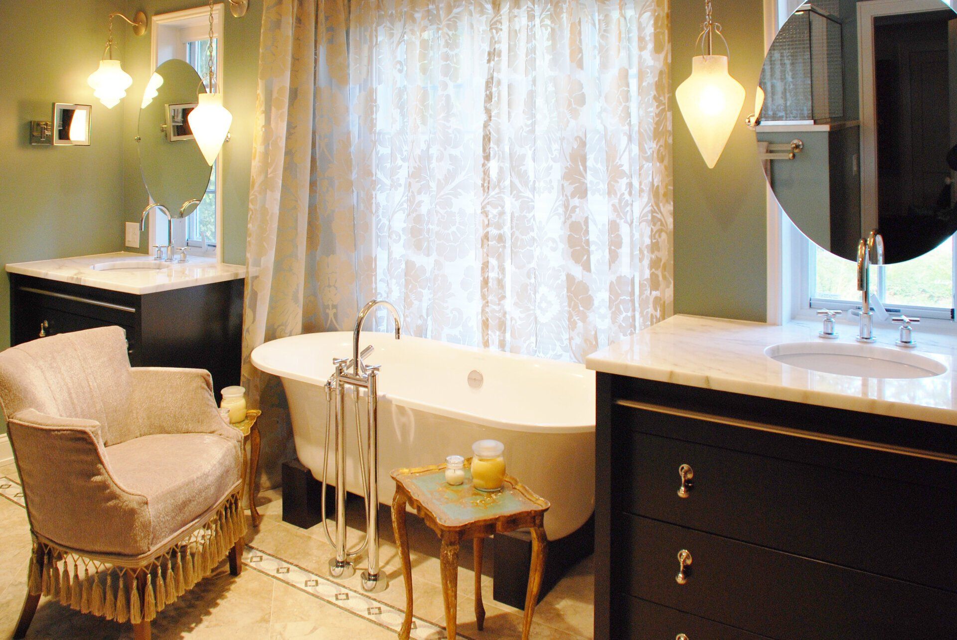 French countryside interior design in modern home