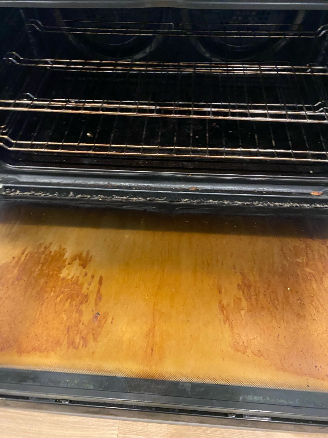 Oven Before Clean