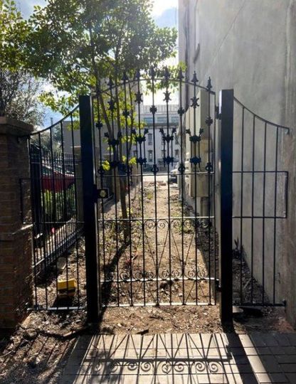 Brand New Iron Fence — Savannah, GA — L & H Welding