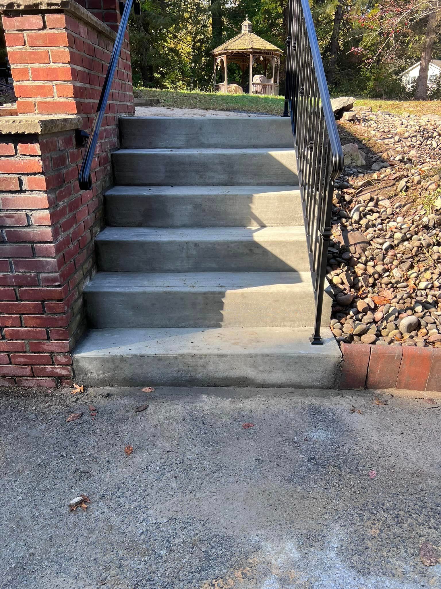 Concrete Stairs Installed — Hudson Valley — G & R Masonry — Hudson Valley — G & R Masonry