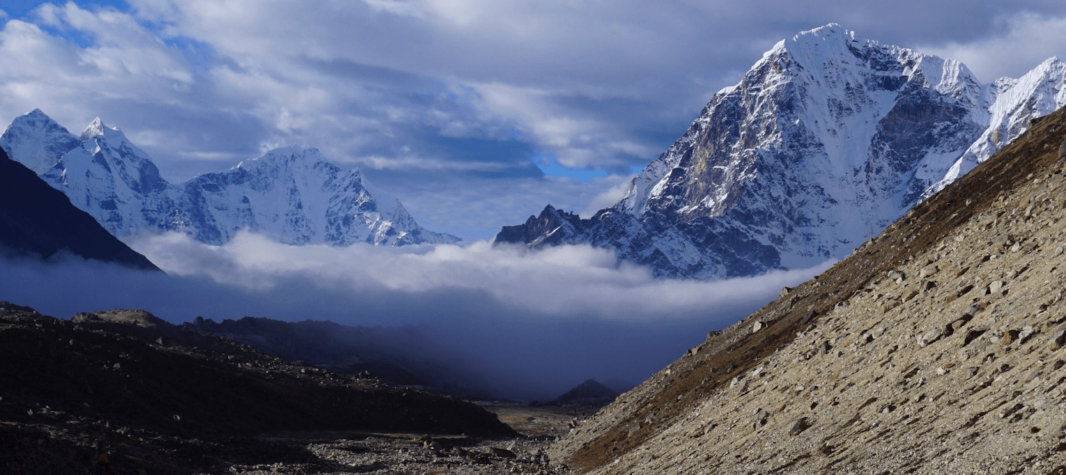 Lobuce Mountains View Nepal