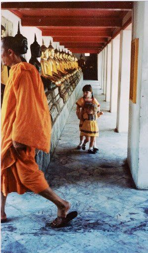 SHelby Howe at Buddhist Temple