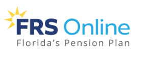 The logo for frs online florida 's pension plan