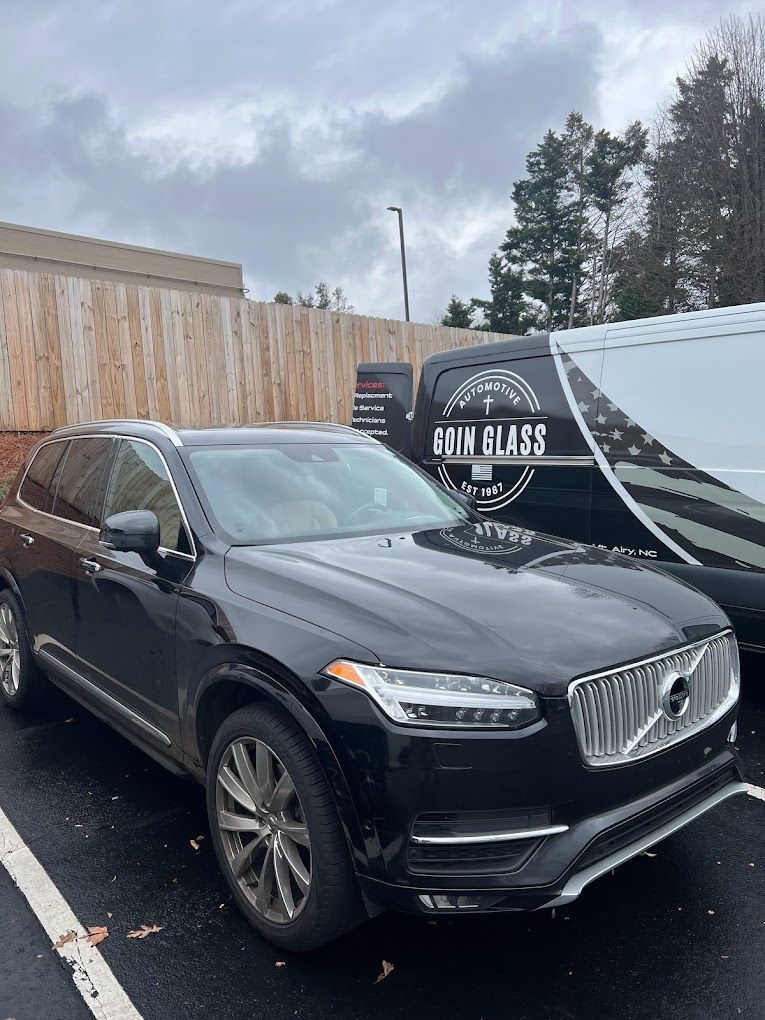 Windshield rock chip repair service in Mt. Airy, NC