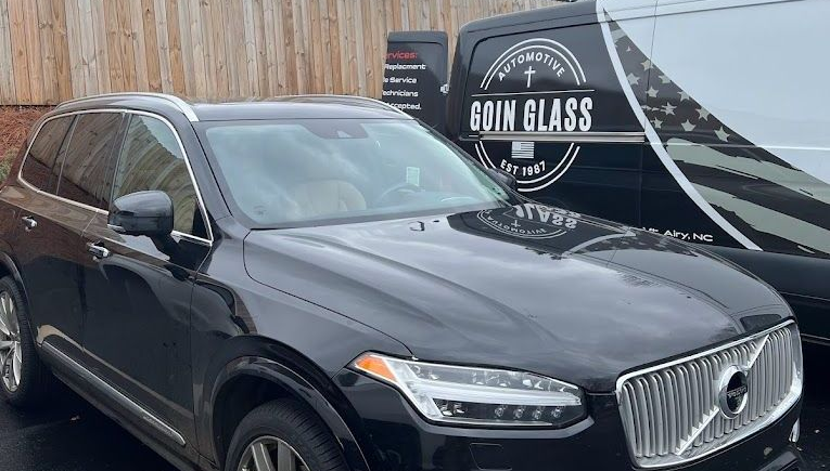 Windshield rock chip repair near Mt. Airy, NC