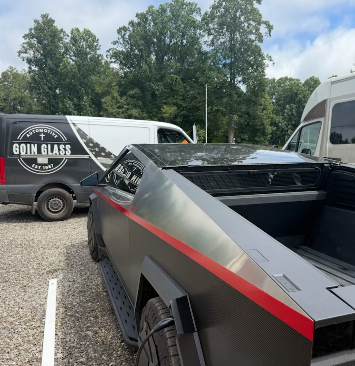 Tesla auto glass repair in Mount Airy, NC