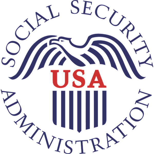 A logo for the social security administration of the united states