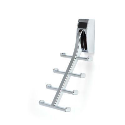 Chrome Color Option For Tie Hook Organizer