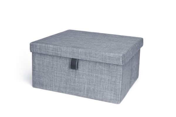Slate Color Option for Storage Box Organizer