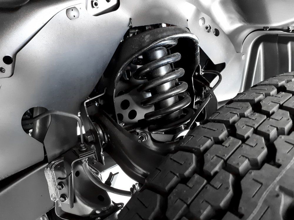 Truck Tyre and Suspension — Batteries & Tyres in Wellington, NSW