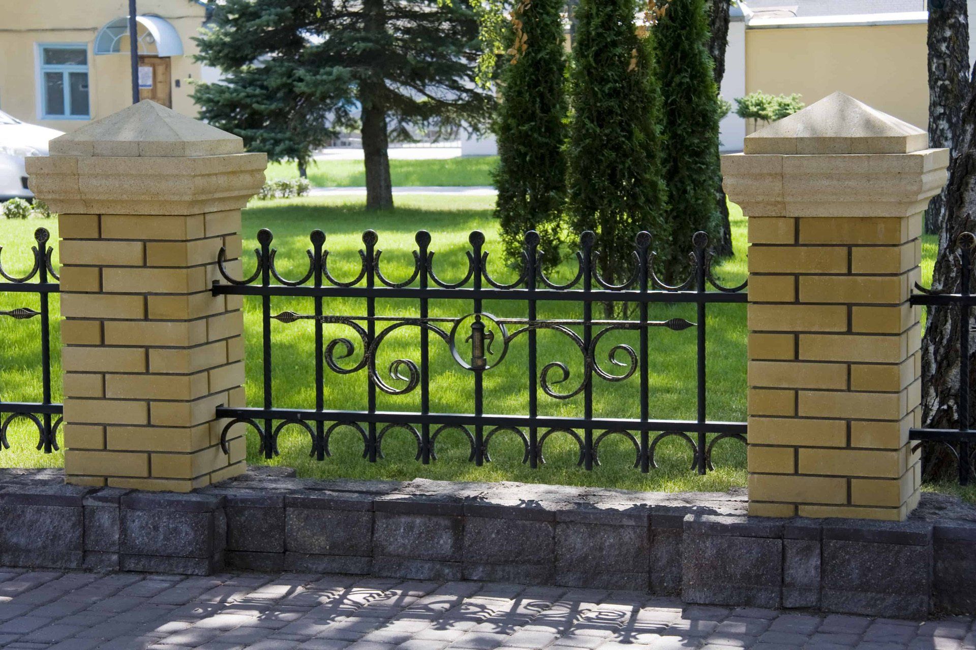 Wrought iron fence is the toughest fencing material