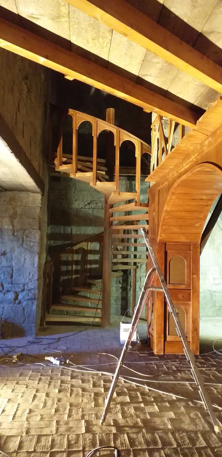 Scenografia Leonardo serie Tv