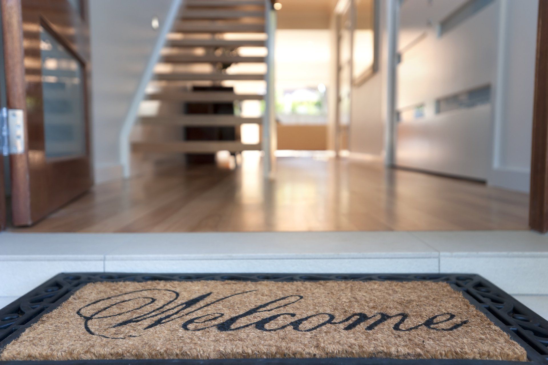 Close Up Of A Welcome Mat – Honolulu, HI – Hawaiian Properties