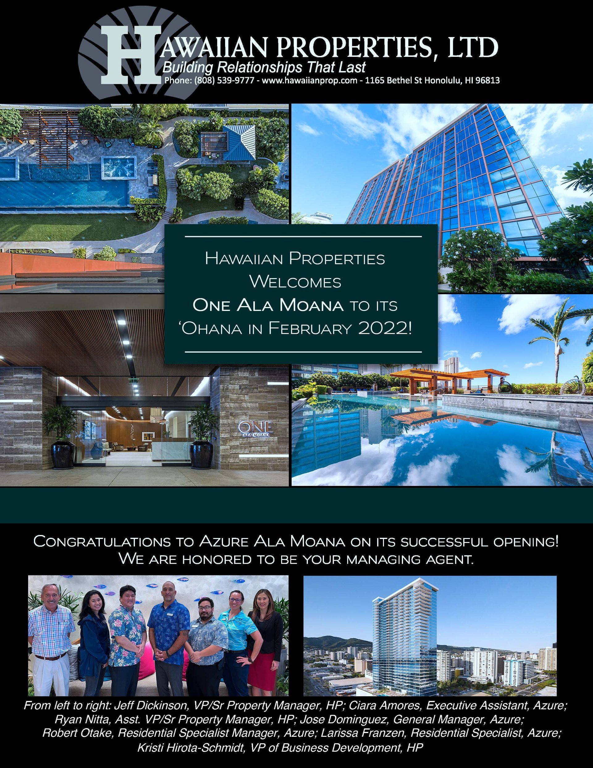 July 2021 Industry Publication Ads – Honolulu, HI – Hawaiian Properties