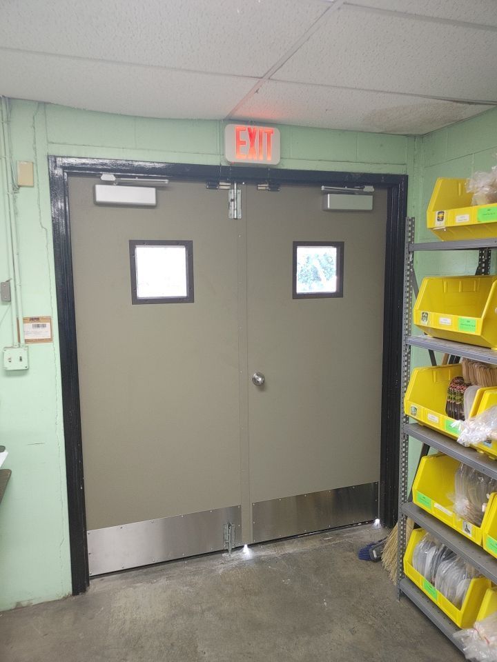 Man Opening The  Door — Nashville, TN — Door Tech of Nashville, Inc