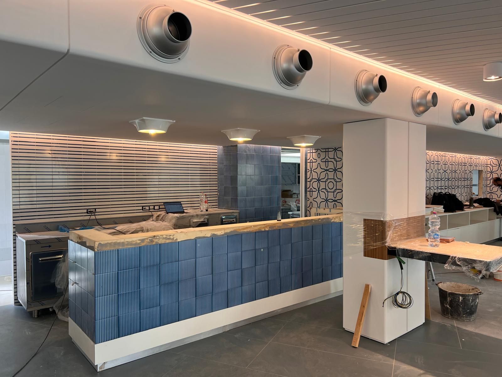 lavoro in cartongesso cucina