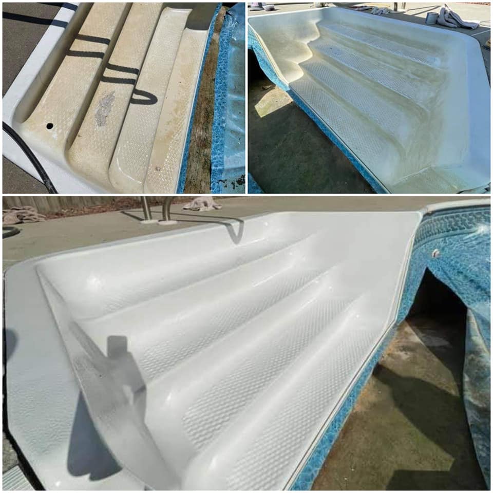 pool step repair