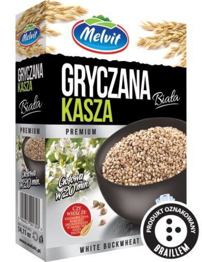 KASZA GRYCZANA BIAŁA 4 X 100 G