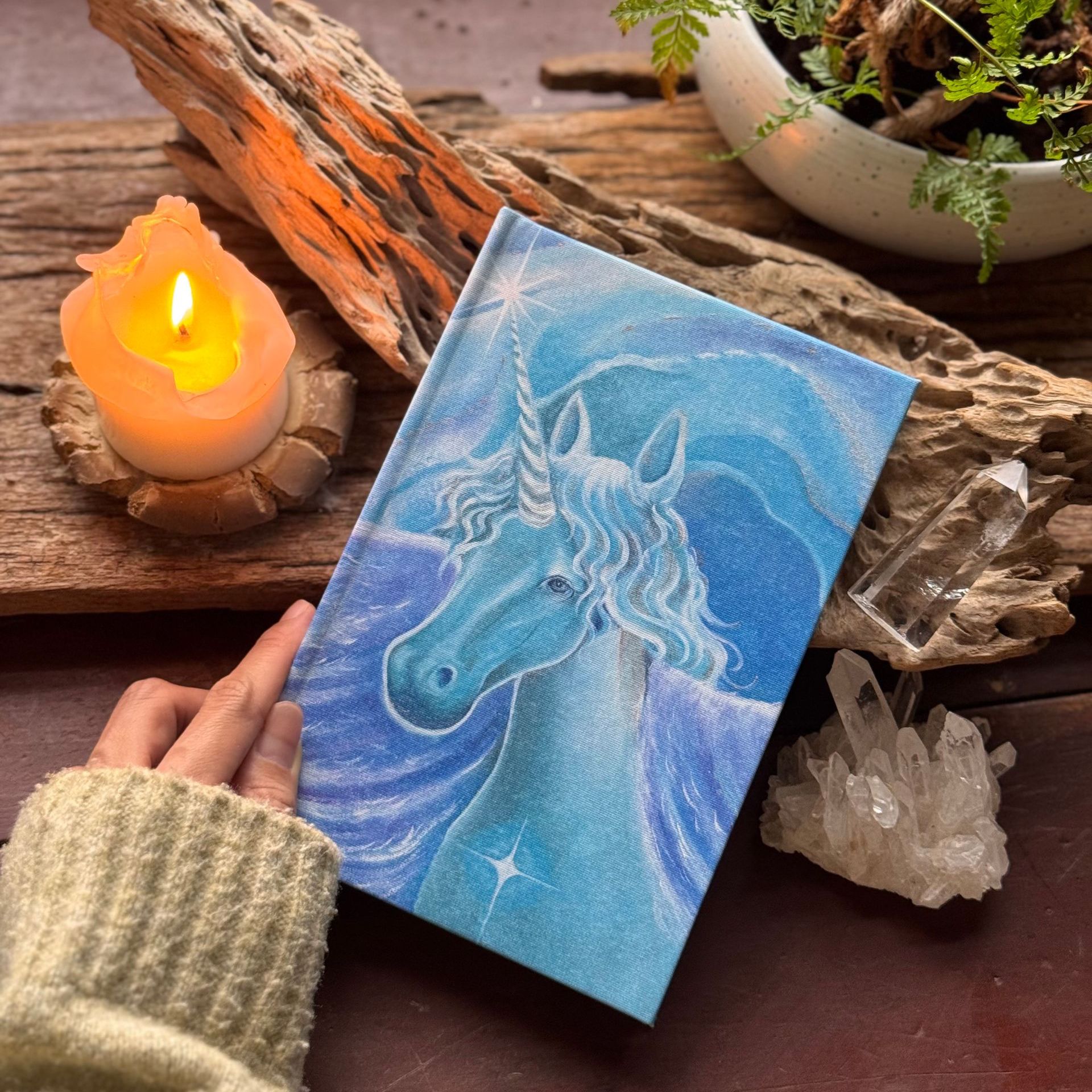 油畫布精裝筆記本