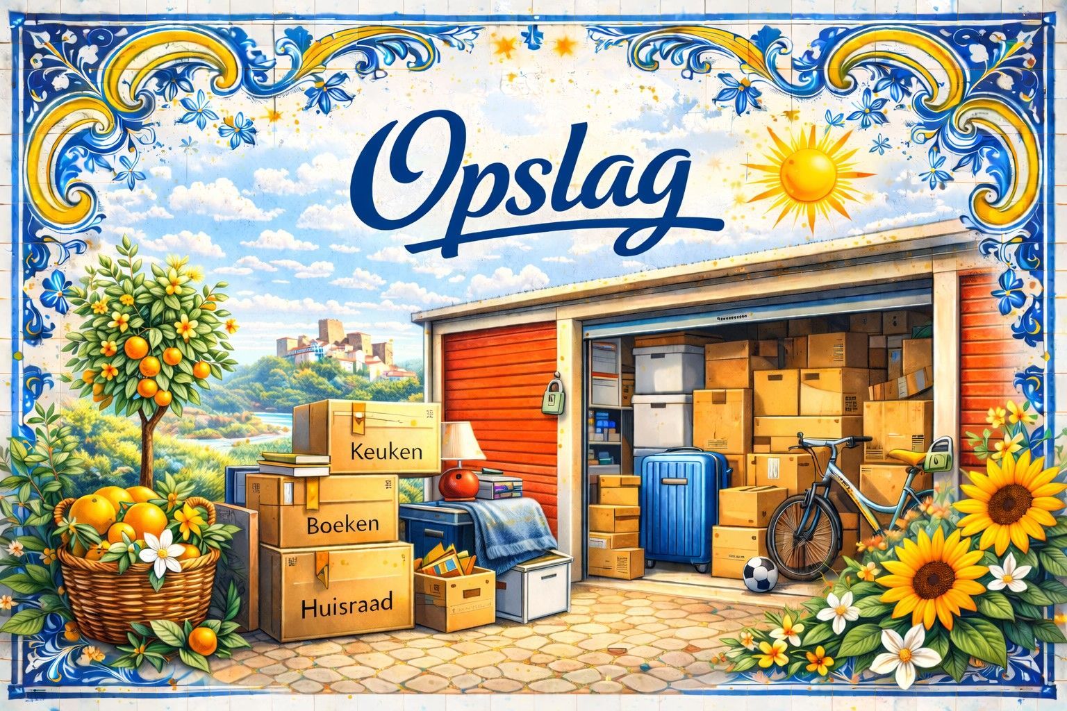 Opslag voor inboedel bij verhuizing naar portugal