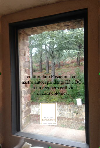 Controtelaio Posaclima