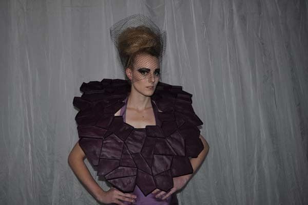 woman in fancy clothing