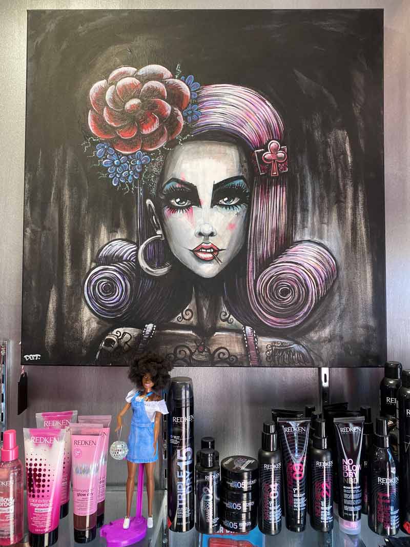 painting with products