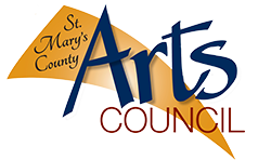 the logo for st. mary 's county arts council