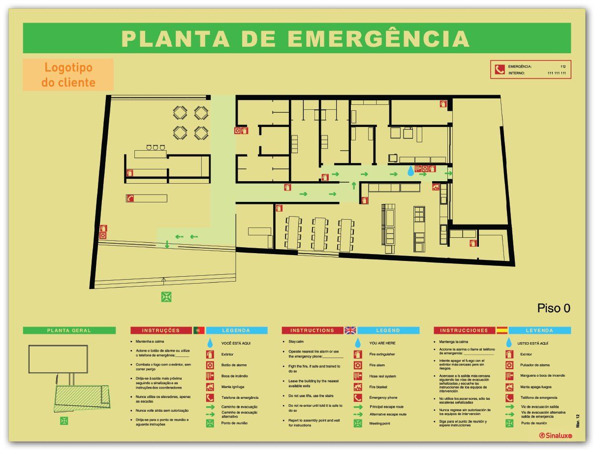 Planta de Emergência