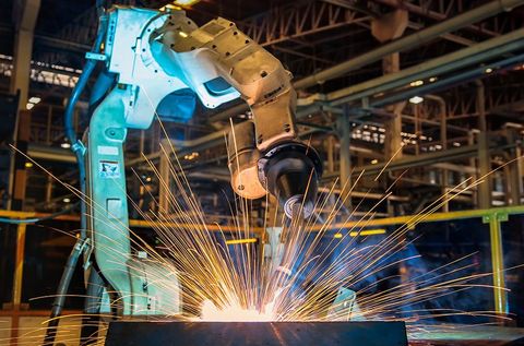 Industrial Robot Is Test Run Welding — Haskell, NJ — Angel’s Welding From Above