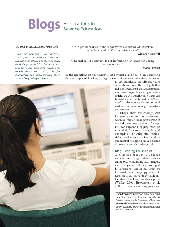 patient reading health education article