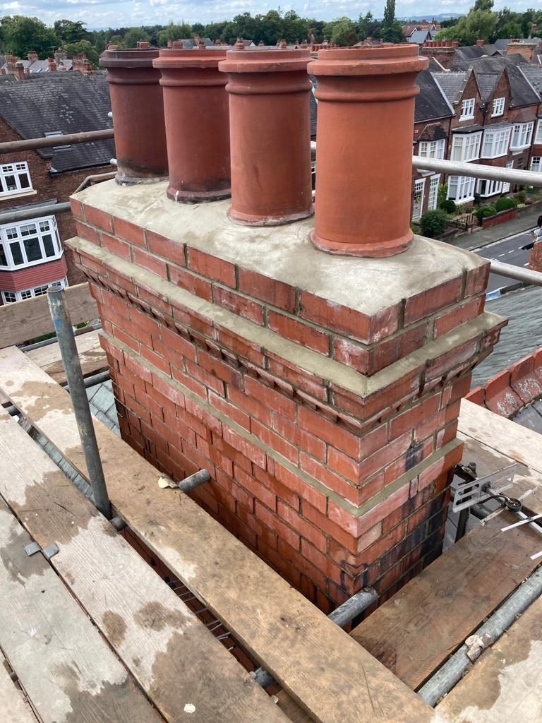 Chimney Repairs by JV Roofing Solutions Ltd Liverpool