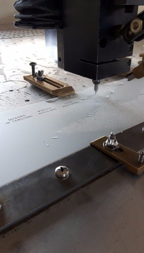 dettaglio chiavistello porta